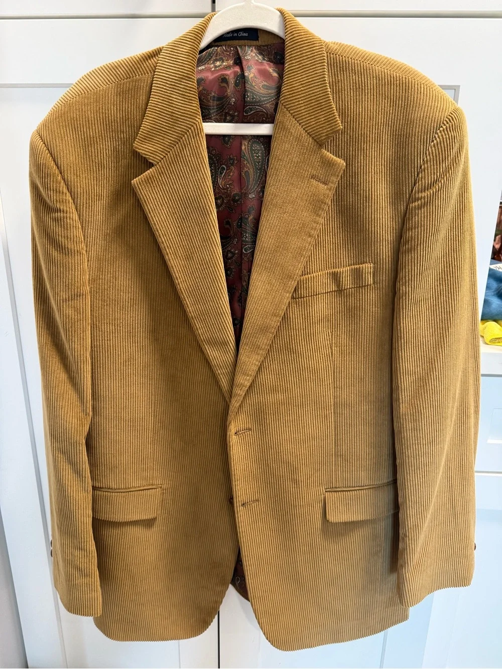 VINTAGE Ralph Lauren Corduroy Blazer 44L